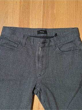 Theory Slim Straight Men's Jeans in Charcoal Gray